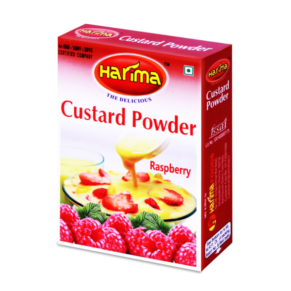 Custard Powder 100g Raspberry Harima