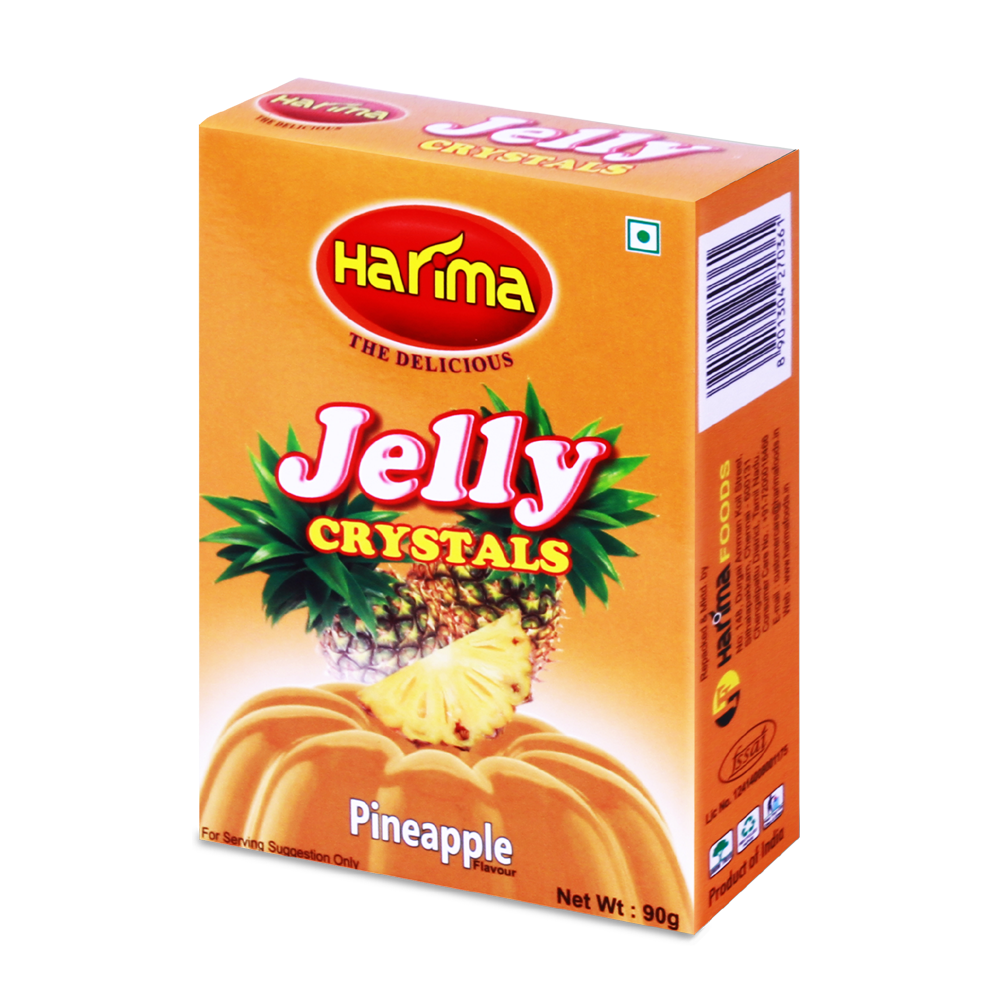 Jelly Crystals Pineapple 90g Harima